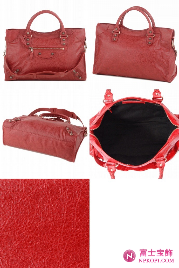 BALENCIAGA/バレンシアガ 2012年春夏GIANT CITYストラップ付きエディターズバッグ281770 D94JO 6480 